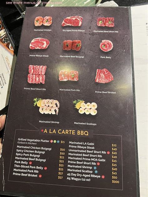 korean moa|moa korean bbq menu.